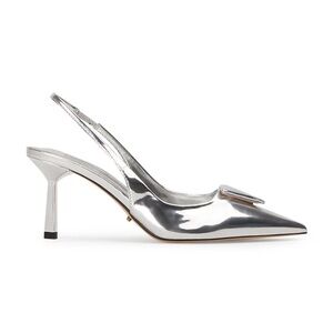 Tony Bianco BERTIE SILVER SHINE heels